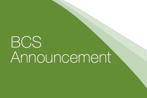 BCS Announcement